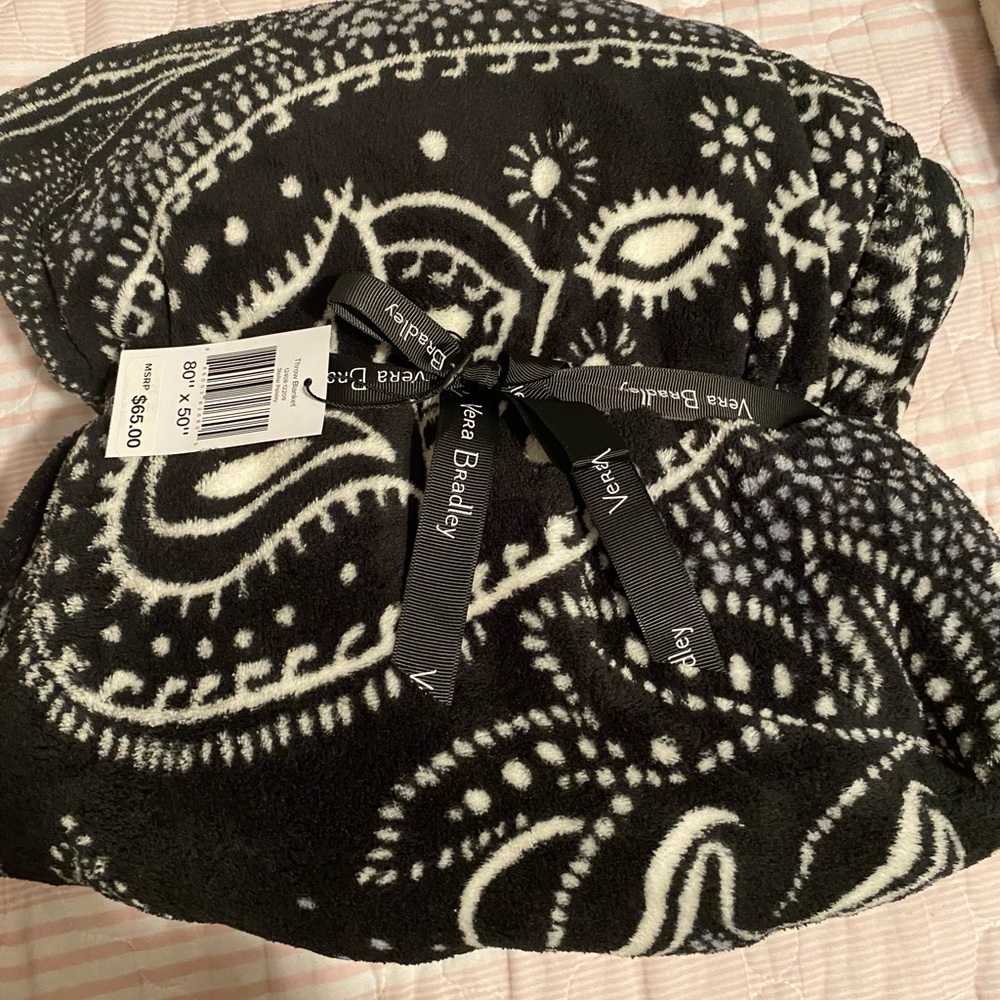 Vera Bradley throw blanket